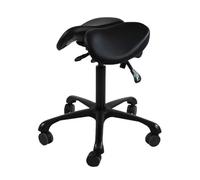 FXLUHAY Tabouret de Selle réglable, siège divisé, Chaise pivotante avec Dossier for Une Utilisation intérieure et extérieure dans Divers scénarios(A1)