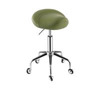 FXLUHAY Tabouret médical Dentaire, Chaise de Dentiste, Chaise de médecin réglable en Hauteur avec accoudoir Rotatif à 360 degrés, Chaise d'assistant Infirmier