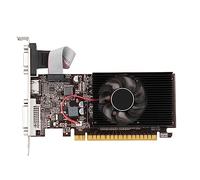 Fxndknjks Carte Graphique GT610 DDR3 True 2GB 810MHZ Carte VidéO D'Ordinateur PCI-E 16X Compatible +VGA+DVI à Faible Bruit pour PC de Bureau
