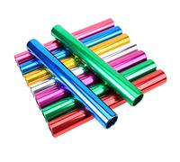 Fxndknjks Lot de 8 bâtons de relais en aluminium pour course d'athlétisme, gym, course à pied