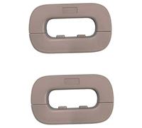 Fxndknjks Verrou de porte de réfrigérateur congélateur à l'épreuve des enfants - Aucun outil nécessaire - Installation facile - Gris