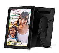 FXNFXLA Cadre Photo Numérique, Cadre Photo Numérique Wi-FI avec Écran Tactile Rotatif IPS, Partage De Photos Via Une Application, E-Mail Et Cloud, Stockage De 16 Go, Cadeau pour Un Être Cher,10in