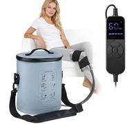 FXNFXLA Machine de Thérapie Froid pour Le Remplacement du Genou, Machine de Thérapie à Glace Programmable, Système Portable de Refroidissement pour Soulager la Douleur Genou épaules Après Chirurgie