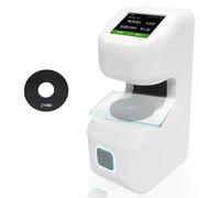 FXNFXLA Mesureur de Voile Portable à Ouverture 21mm, Résolution de 0,1%, Testeur de Transmittance de Films, Détecteur de Densité Optique pour Couches Minces, Verre, Films Solaires et Ecrans LCD
