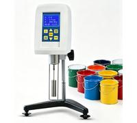 FXNFXLA Viscosimètre Rotatif Numérique De Laboratoire avec écran LCD, Mesureur De Viscosité Rotatif avec Sortie Et Impression des Données, Précision De 1 à 2 000 000 Mpa·s