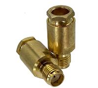 FXPCGZISH 1 connecteur SMA femelle jack pince RG58 RG142 LMR195 RG400 câble droit RF coaxial adaptateur bornes de fil