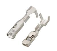 FXPCGZISH 20/50/100/200/Pcs 2.8mm Automotive Cable Connector Metal Pins Splice Wiring Terminal Sermp Terminals 15304720 DJ622-F2.8A (100 pcs)
