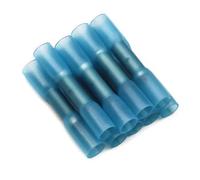 FXPCGZISH Lot de 10/20/30/50 connecteurs thermorétractables 3 tailles pour câbles électriques AWG 22-10 (bleu, 10 pièces)
