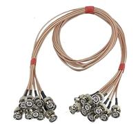 FXPCGZISH RG316 BNC mâle vers BNC mâle connecteur à sertir RF Pigtail Coax Jumper Cable Wire Coax Jumper Wire Coax Jumper Wire Terminals 15,2 cm ~ 3 m (5 pièces, 1,8 m (2 m)
