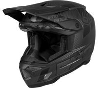 FXR 6D ATR-3 Carbon Casque de motocross, noir, Taille L