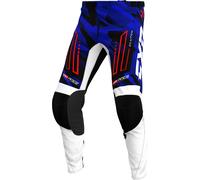 FXR Clutch 2025 Pantalons de motocross, bleu/blanc/rouge, Taille 36