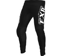 FXR Clutch Conquer Pantalon de motocross, Noir/Blanc, Taille 28