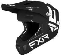 FXR Clutch CX MX Gear Casque de motocross, noir-blanc, taille 2XL pour homme