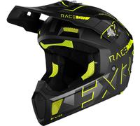FXR Clutch Evo 2023 Casque de motoneige, noir/jaune, Taille XS (53/54)