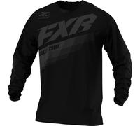 FXR Clutch MX Gear Maillot motocross, noir/gris, Taille S