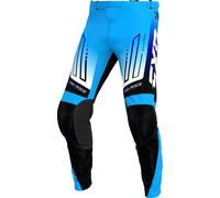 FXR Clutch Pantalons de motocross, bleu/noir/blanc, Taille 30