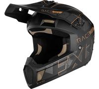 FXR Clutch Stealth Casque de motocross, noir-or, taille XL