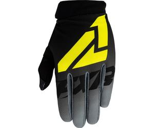 FXR Clutch Strap MX Gear Gants de Motocross, noir/gris/jaune, Taille 2XL