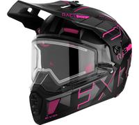 FXR Clutch X Evo Casque de motoneige, noir-rose, taille XL pour homme