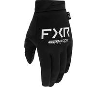 FXR Cold Cross Lite Gants de motocross, noir-blanc, taille S pour homme