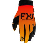 FXR Cold Cross Lite Gants de motocross, Orange/Noir, Taille XL