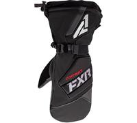 FXR Combat Leather Mitt Gants de motoneige, noir, Taille M