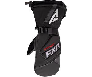 FXR Combat Leather Mitt Gants de motoneige, noir, Taille XL