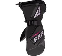 FXR Combat Leather Mitt Ladies Gants de motoneige, noir, Taille XS