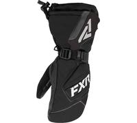 FXR Combat Mitt Ladies Gants de motoneige, noir/gris, Taille S