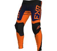 FXR Contender Off-Road Pantalon de motocross, Orange/Noir, Taille 36