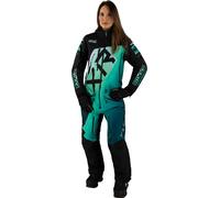 FXR CX Lite 2023 Costume de motoneige une pièce pour dames, vert, taille 6 pour femmes