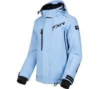 FXR Edge 2-in-1 Veste de motoneige pour dames, noir-bleu, taille 36 pour femmes