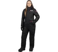 FXR Excursion Combinaison de motoneige une pièce pour femmes, Noir/Blanc/Rouge, Taille 8
