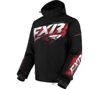 FXR Fuel 2023 Veste de motoneige, noir-blanc-rouge, taille XL pour homme