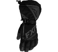 FXR Fusion Ladies Gants de motoneige, noir-gris, taille L pour femmes