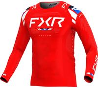FXR Helium 2025 Maillot de motocross, Rouge/Bleu/Blanc, Taille XXL