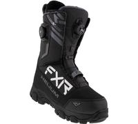 FXR Helium Dual BOA Bottes de motoneige, noir-blanc, taille 42 pour homme