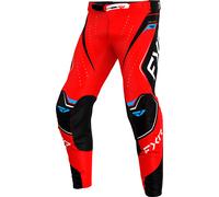 FXR Helium Edge Pantalons de motocross, noir-rouge, taille 34 pour homme