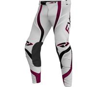 FXR Helium Infinity Pantalons de motocross, Noir/Gris/Rouge, Taille 32
