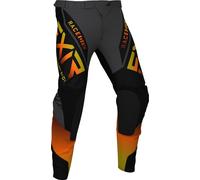 FXR Helium MX Gear Pantalon Motocross, noir/orange, Taille 32