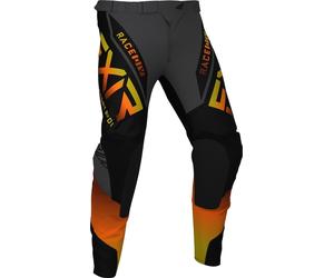 FXR Helium MX Gear Pantalon Motocross, noir/orange, Taille 32