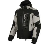 FXR Helium X 2-in-1 2025 Veste de motoneige, noir/gris, Taille XL