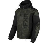 FXR Helium X 2-in-1 2025 Veste de motoneige, Vert/camouflage, Taille XXL