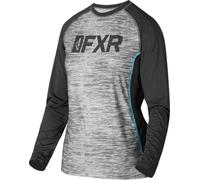 FXR Helium X Tech Chemise fonctionnelle dames, Gris/Noir, Taille XXL