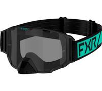 FXR Maverick 2023 Lunettes de motocross, noir-vert pour homme