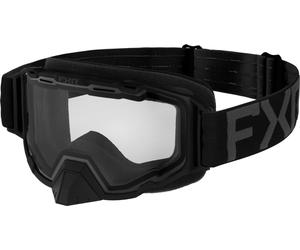FXR Maverick Cold Stop Lunettes de motoneige, noir, Taille unique