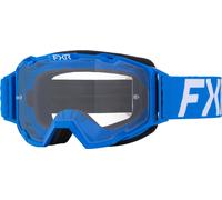 FXR Maverick Prime 2025 Lunettes de motocross, bleu/blanc