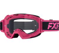 FXR Maverick Prime Lunettes de motocross, noir-rose pour homme