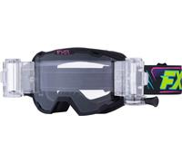 FXR Maverick Prime Roll-Off Sketchy Lunettes de motocross, transparent pour homme