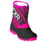 FXR Octane Bottes d’hiver pour enfants, noir/rose, Taille 30